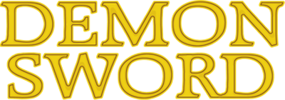Demon Sword logo for NES